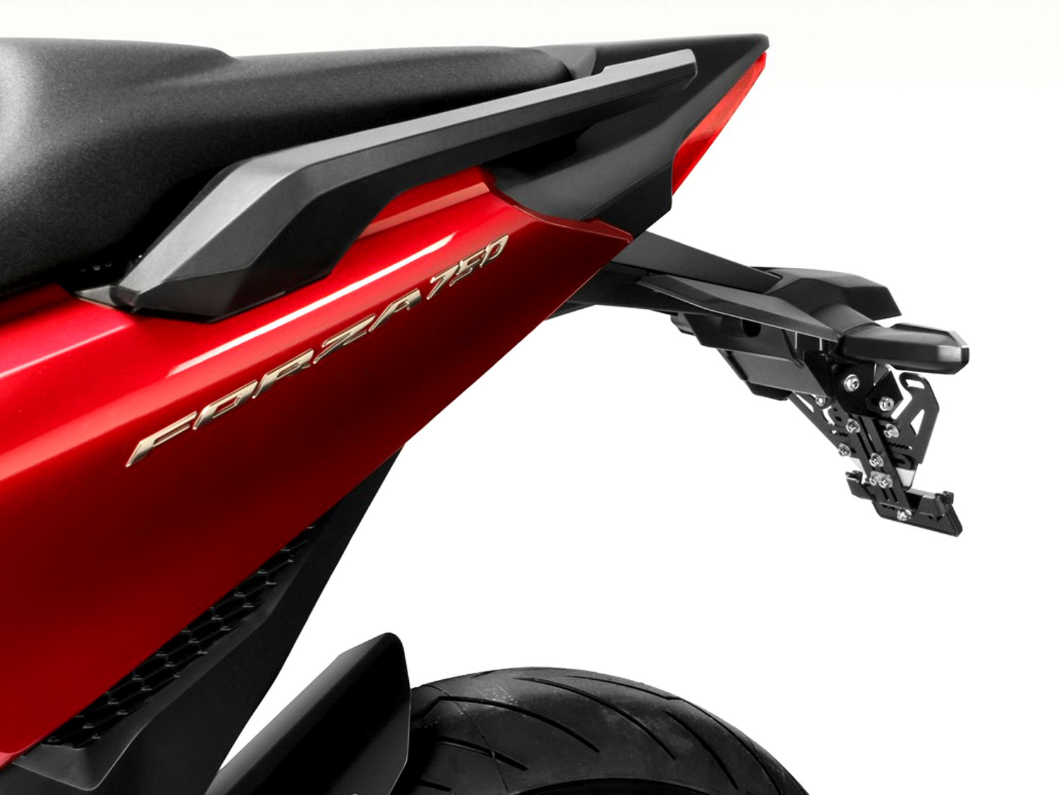 Portatarga per Honda Forza 750 (2021-2024) Portatarga per Honda Forza 750 (2021-2024)