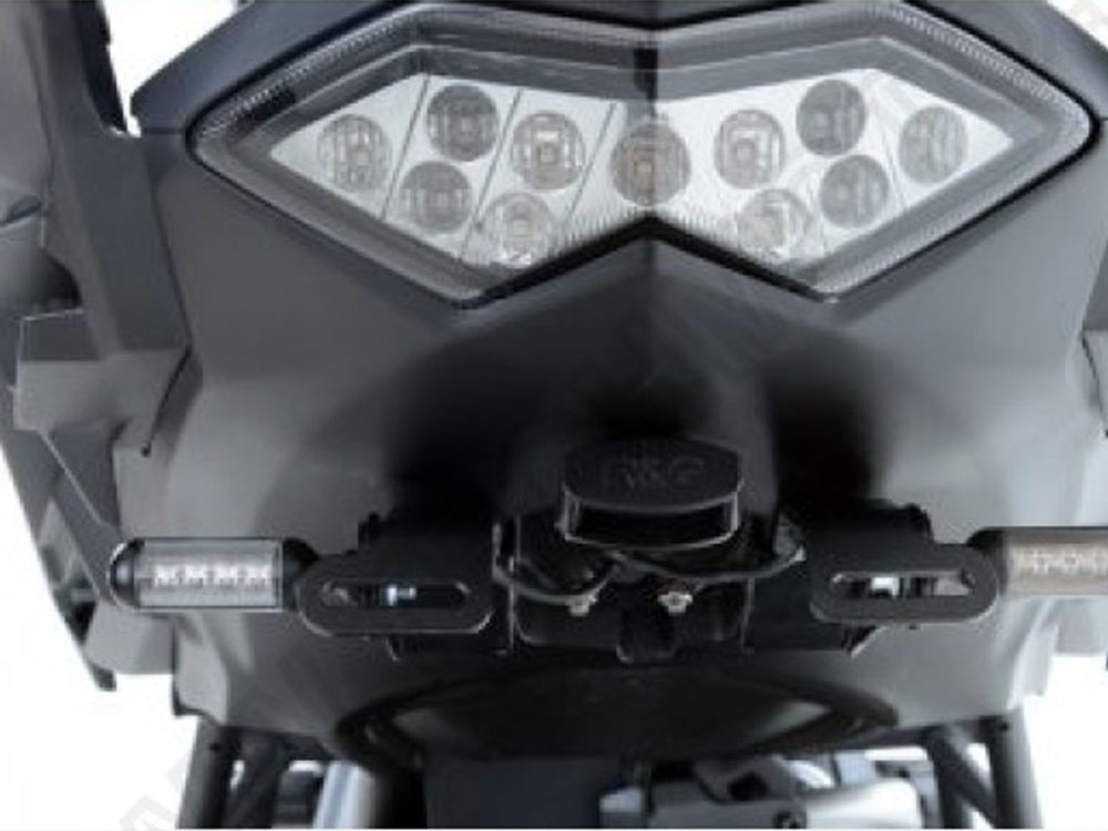 Porta targa R&G per Kawasaki Versys 650 (2015-2019) Porta targa R&G per Kawasaki Versys 650 (2015-2019)