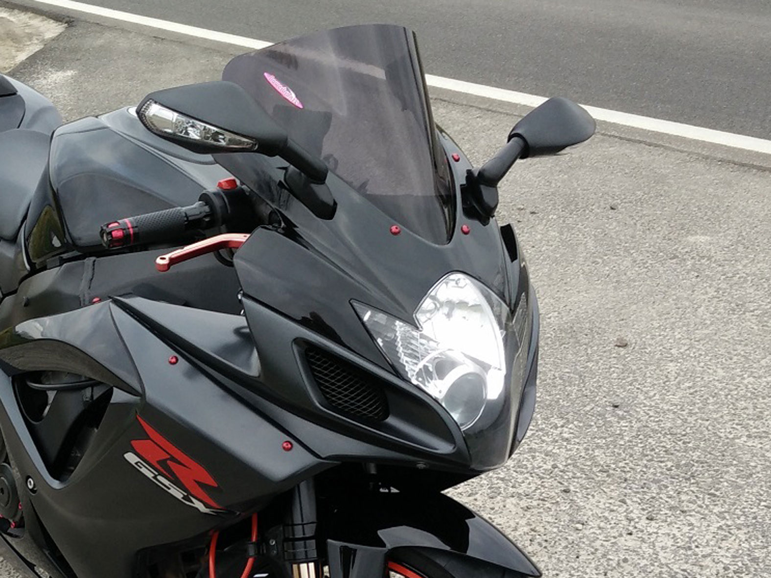 Specchio indicatore 7511-7512 Distanza 28-50 mm nero