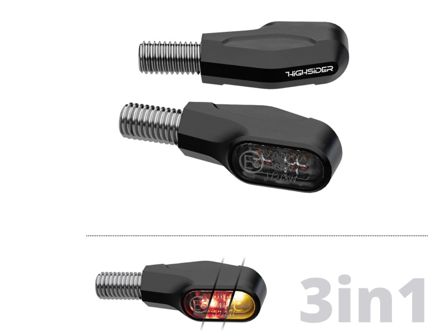 Ventura X Blinker mit Rücklicht und Bremslicht