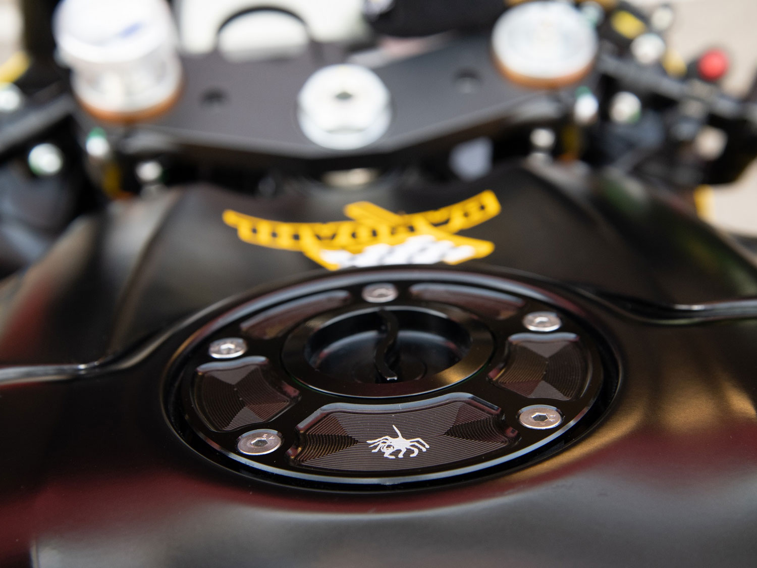 Tappo benzina a sgancio rapido per Ducati Tappo benzina a sgancio rapido per Ducati