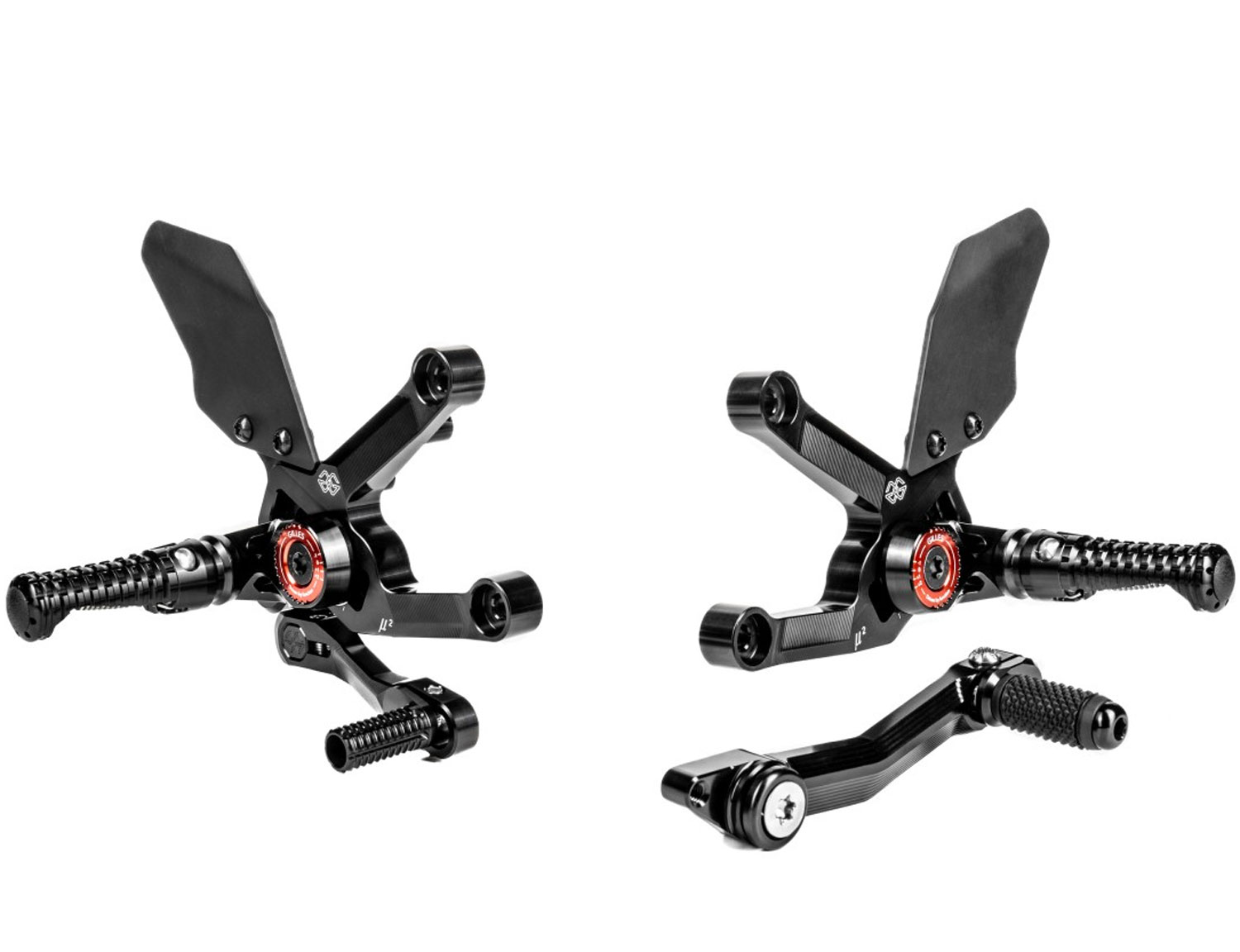 Sistema di pedane MUE2-T01 per Triumph Speed Triple 1200 RR | RS (2022-2026) Sistema di pedane MUE2-T01 per Triumph Speed Triple 1200 RR | RS (2022-2026)