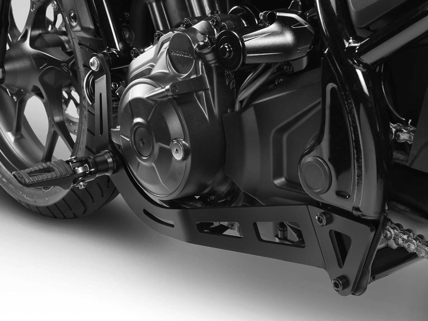 Kit di riposizionamento pedane per Honda CMX 1100 Rebel (2025-2026) per cambio automatico DCT