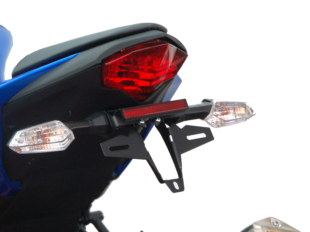 Portatarga IQ5 per Kawasaki Ninja 125 (2019-2026) (ZB) Portatarga IQ5 per Kawasaki Ninja 125 (2019-2026) (OB)