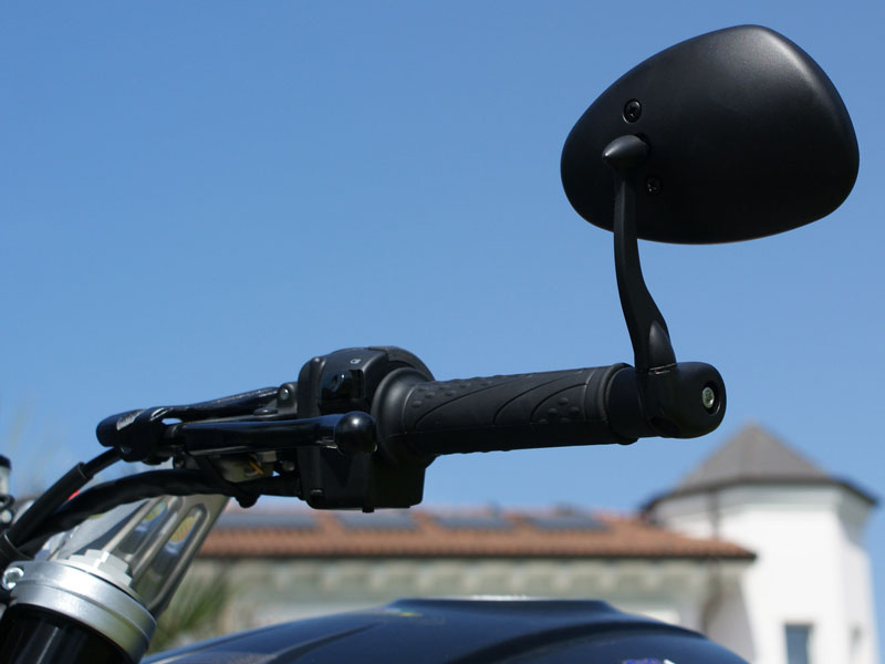 Specchio per manubrio 7576-7577 Cafe Racer 13-20 mm