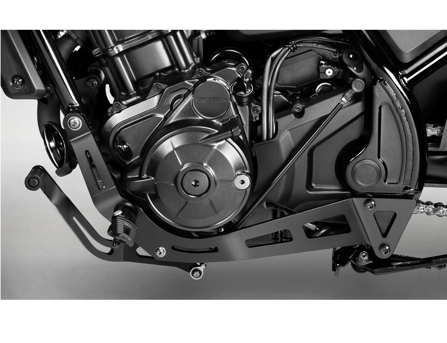 Kit di riposizionamento pedane per Honda CMX 1100 Rebel (2021-2024) per cambio manuale Kit di riposizionamento pedane per Honda CMX 1100 Rebel (2025-2026) per cambio manuale