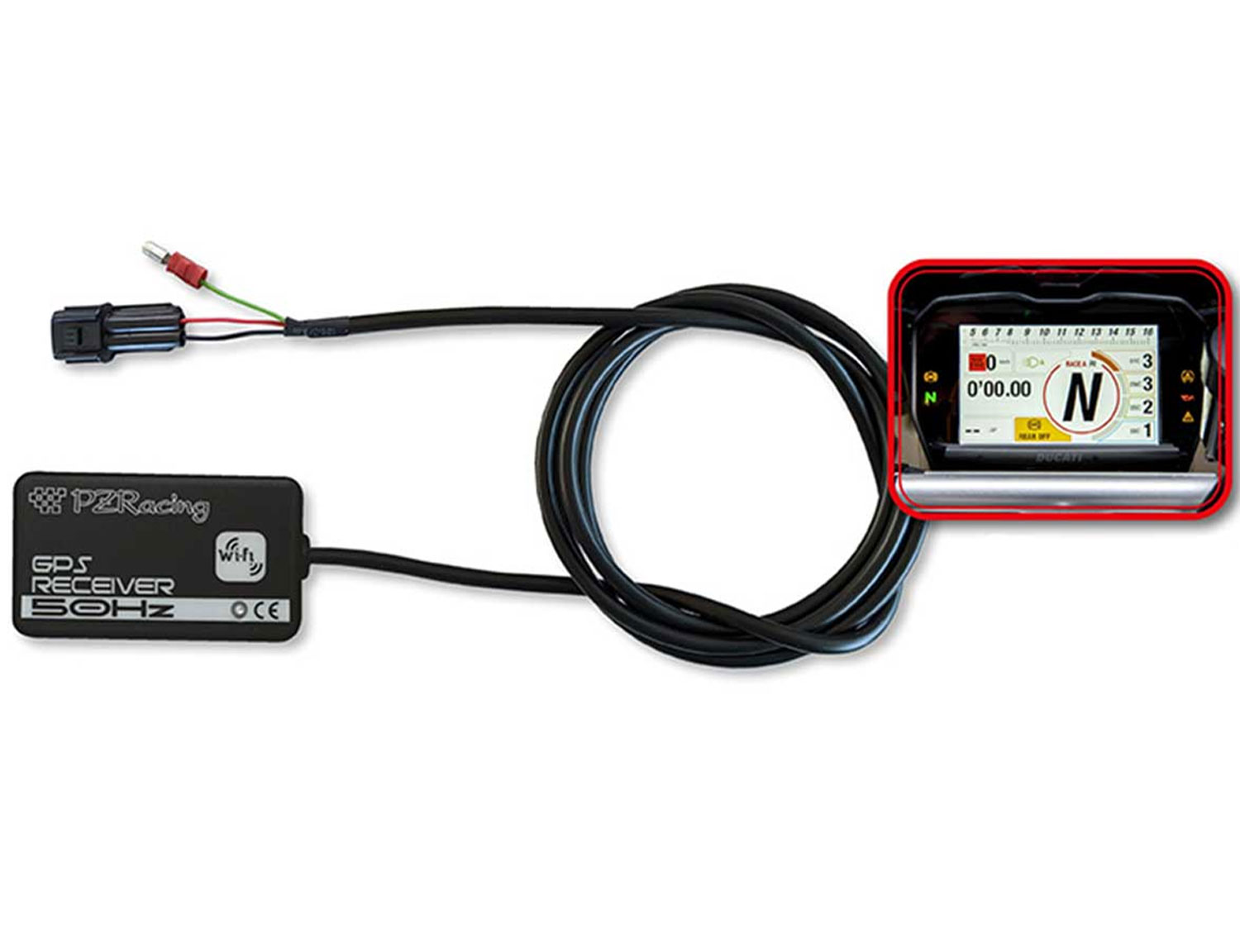 Ricevitore GPS Laptimer per cruscotto OEM Honda CBR1000RR (2024-2025)