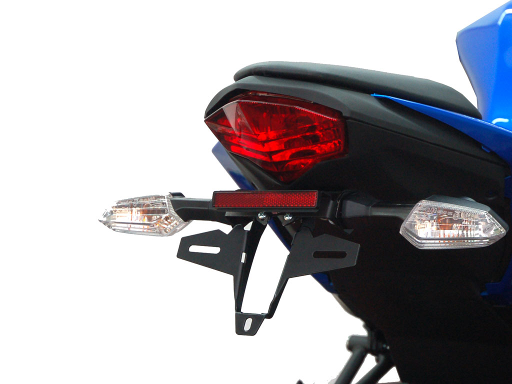 Portatarga IQ5 per Kawasaki Ninja 125 (2019-2026) Portatarga IQ5 per Kawasaki Ninja 125 (2019-2026) (OB)
