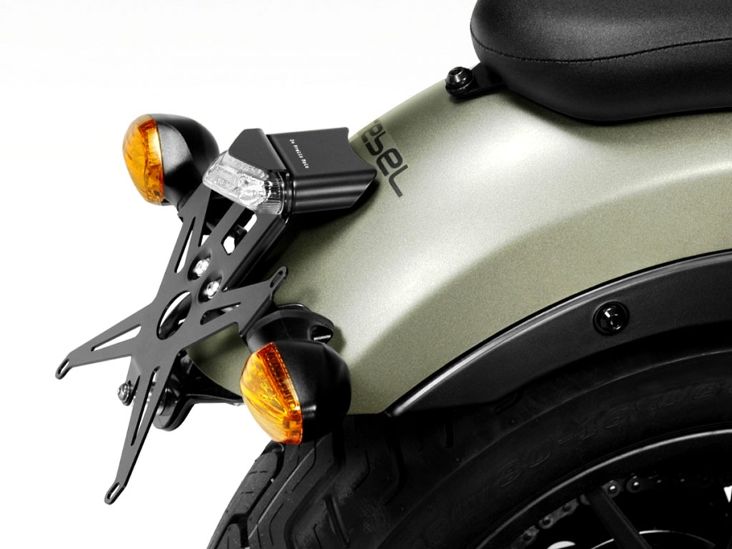Portatarga per Honda CMX 500 Rebel (2017-2019) Portatarga per Honda CMX 500 Rebel (2017-2019)
