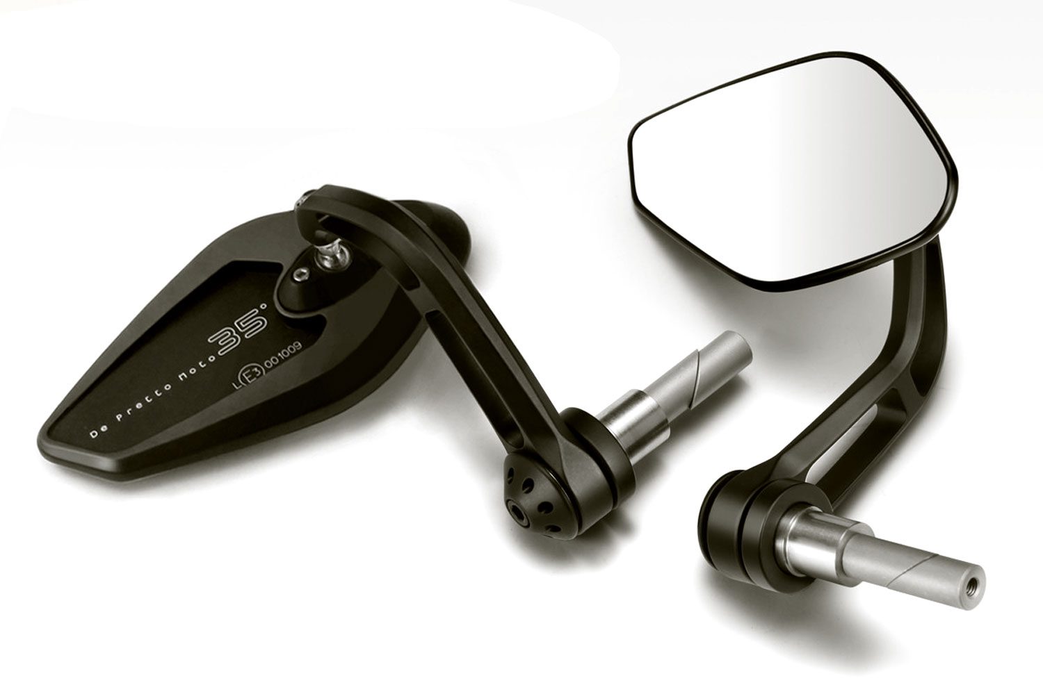 Specchio terminale Revenge SS con peso manubrio per Honda CB650R (2024-2026) Specchio terminale Revenge SS con peso manubrio per Honda CB650R (2024-2026)