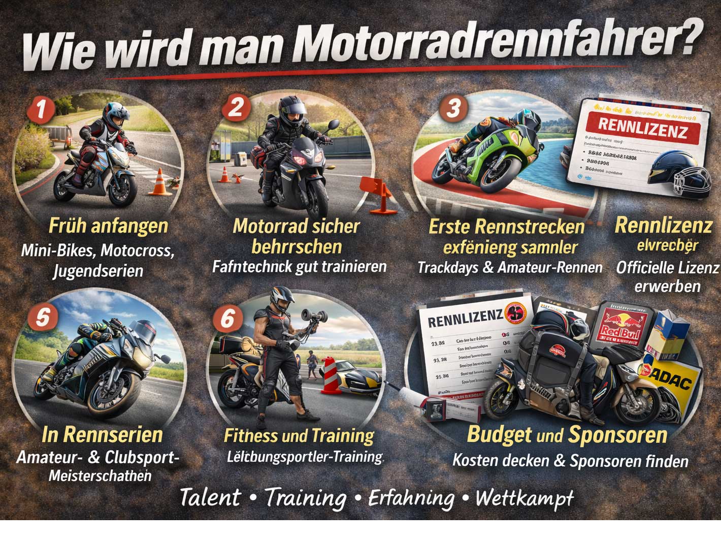 ¿Cómo se llega a ser piloto de motos? ¿Cómo se llega a ser piloto de motos?