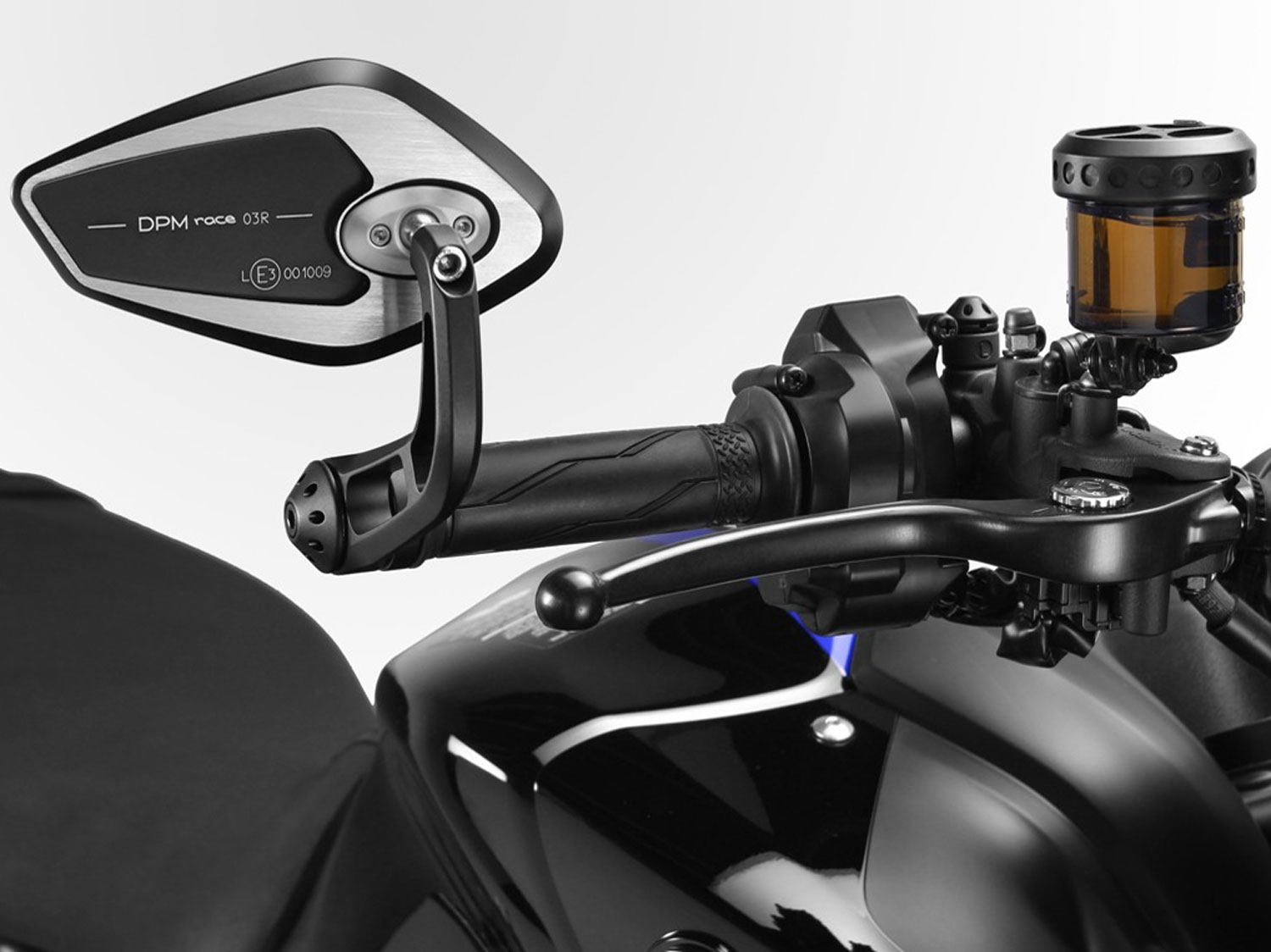 Specchio terminale EVO SS con peso manubrio per Yamaha MT-07 (2025-2026)