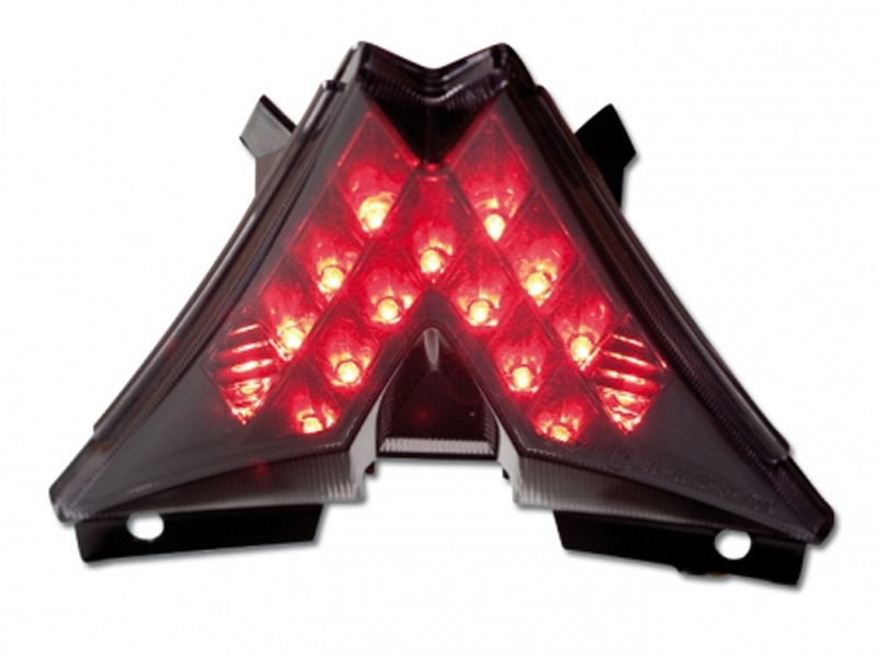Luce di coda per Aprilia RSV4 Tuono V4 colorata scura Luce di coda per Aprilia RSV4 Tuono V4 colorata scura