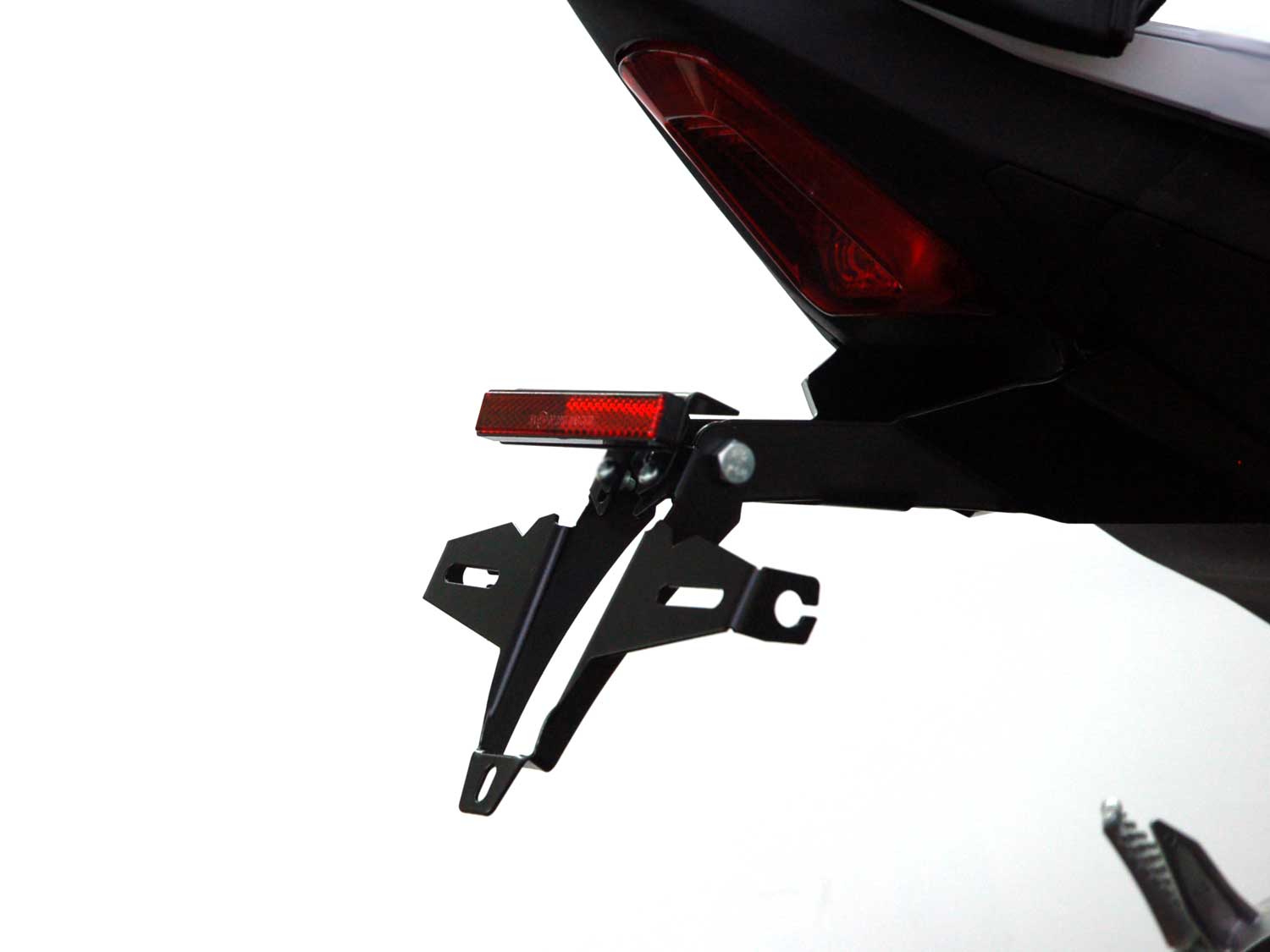 Portatarga IQ4 per Honda CB1000 Hornet (2025-2026) Portatarga IQ4 per Honda CB1000 Hornet (2025-2026) per indicatori di direzione originali