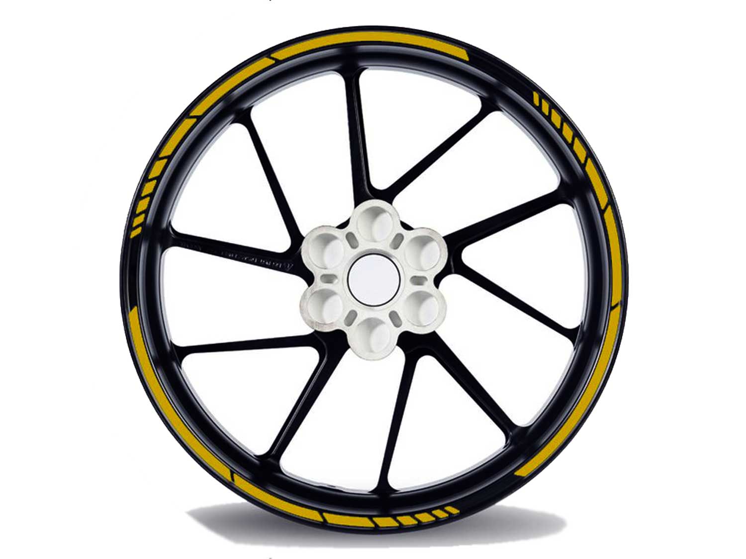 Adesivo bordo cerchio GP Race giallo Adesivo bordo cerchio GP Race giallo