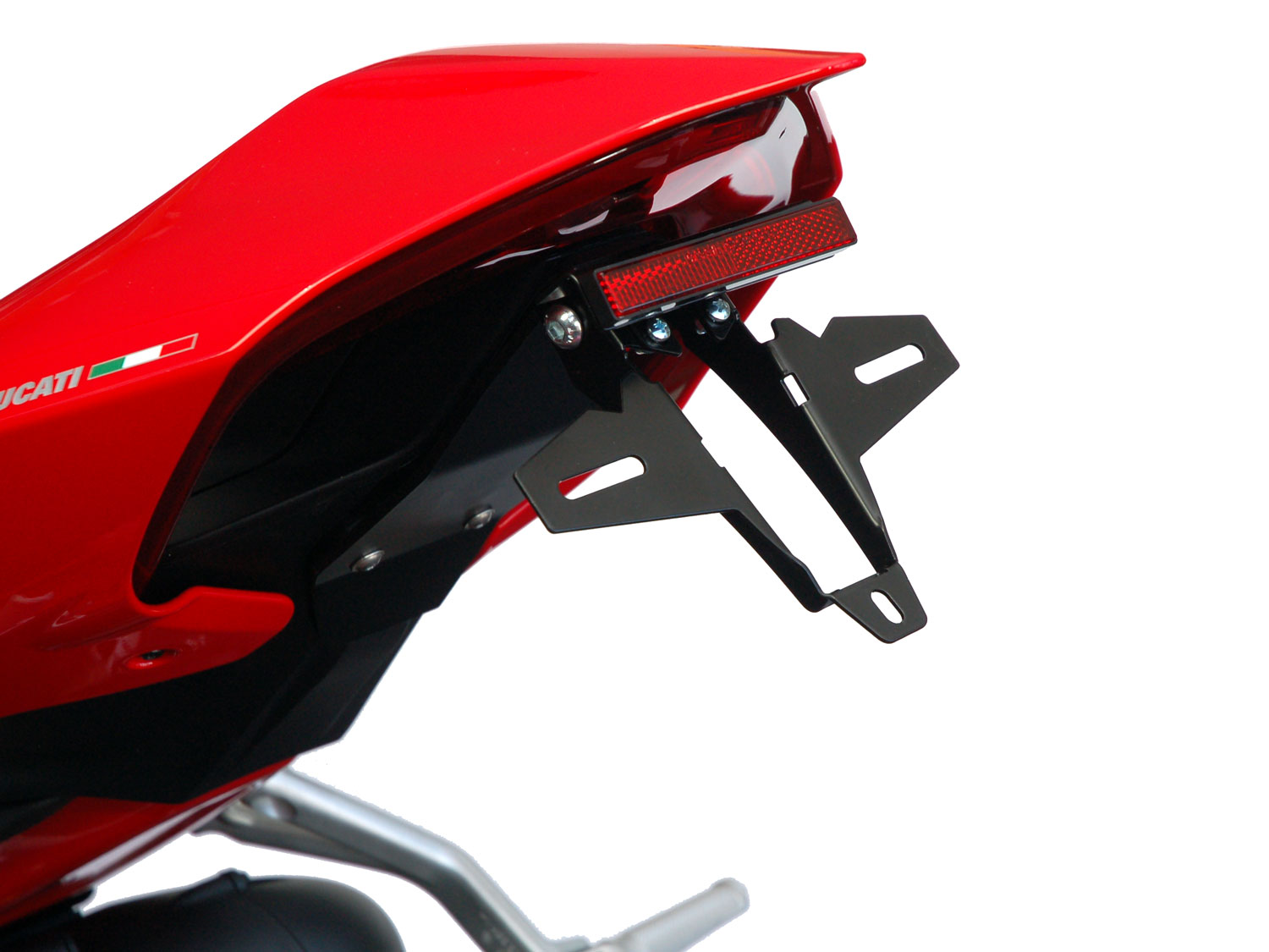 Portatarga IQ4 per Ducati Panigale V4 | V4 S | V4 SP | V4 R(2018-2024) Portatarga IQ4 per Ducati Streetfighter V4 | V2 (2020-2024) (OB) (D)
