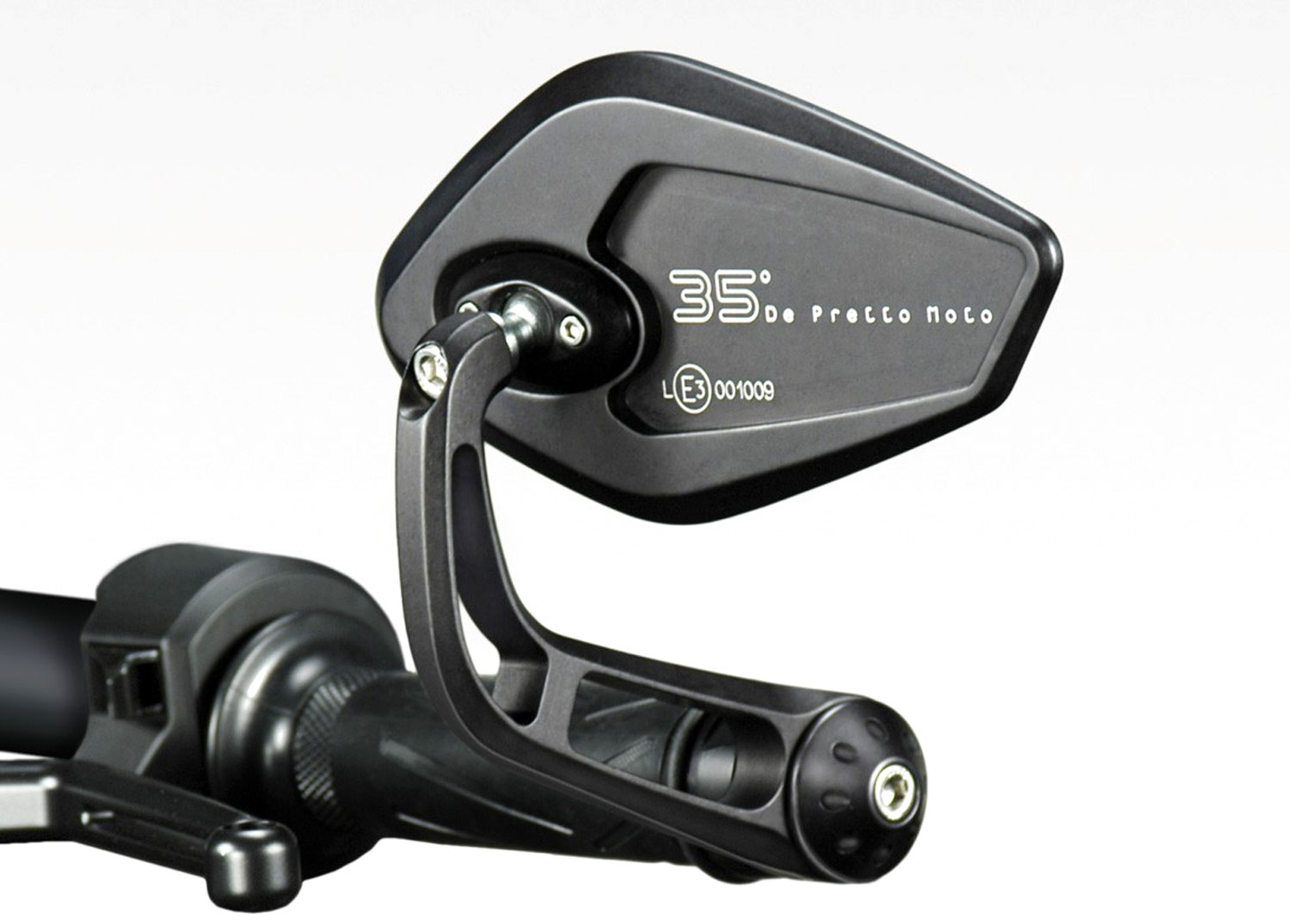 Specchio terminale Revenge SS con peso manubrio per Honda CB1000R (2021-2025) Specchio terminale Revenge SS con peso manubrio per Yamaha MT-07 (2025-2026)