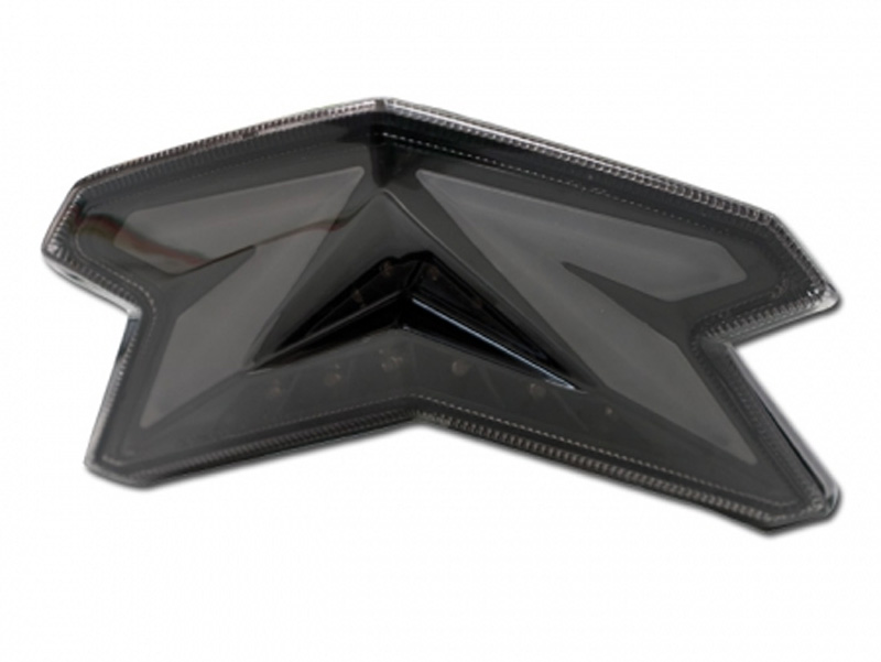 Fanale posteriore per Kawasaki Z 800 ZX-6R ZX-6R 636 tinto Fanale posteriore per Kawasaki Z 800 ZX-6R ZX-6R 636 tinto