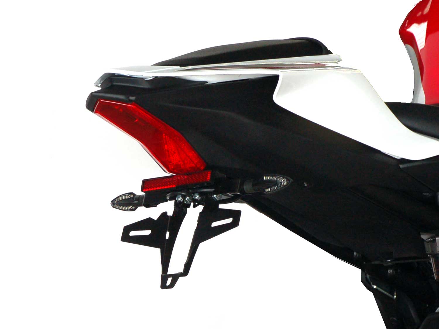 Portatarga IQ4 per Yamaha R7 (2026-2027) per indicatori di direzione originali