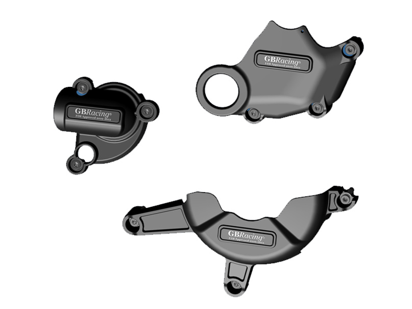 Set di protezioni alternatore, pompa acqua, olio e frizione per Ducati 1198 tutti di GB Racing