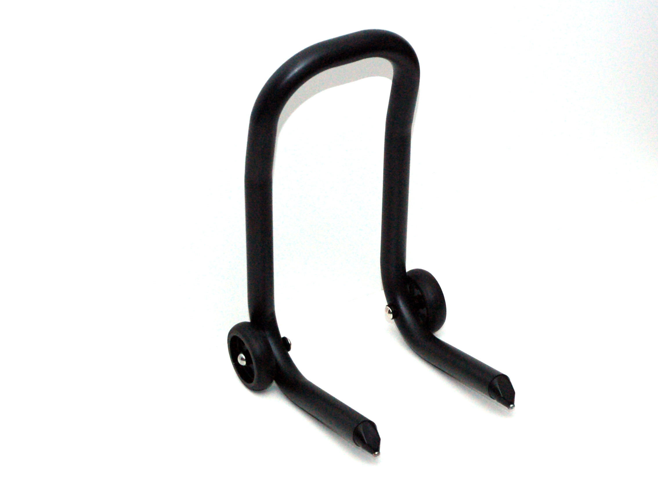 Cavalletto anteriore DR060 con punta, nero