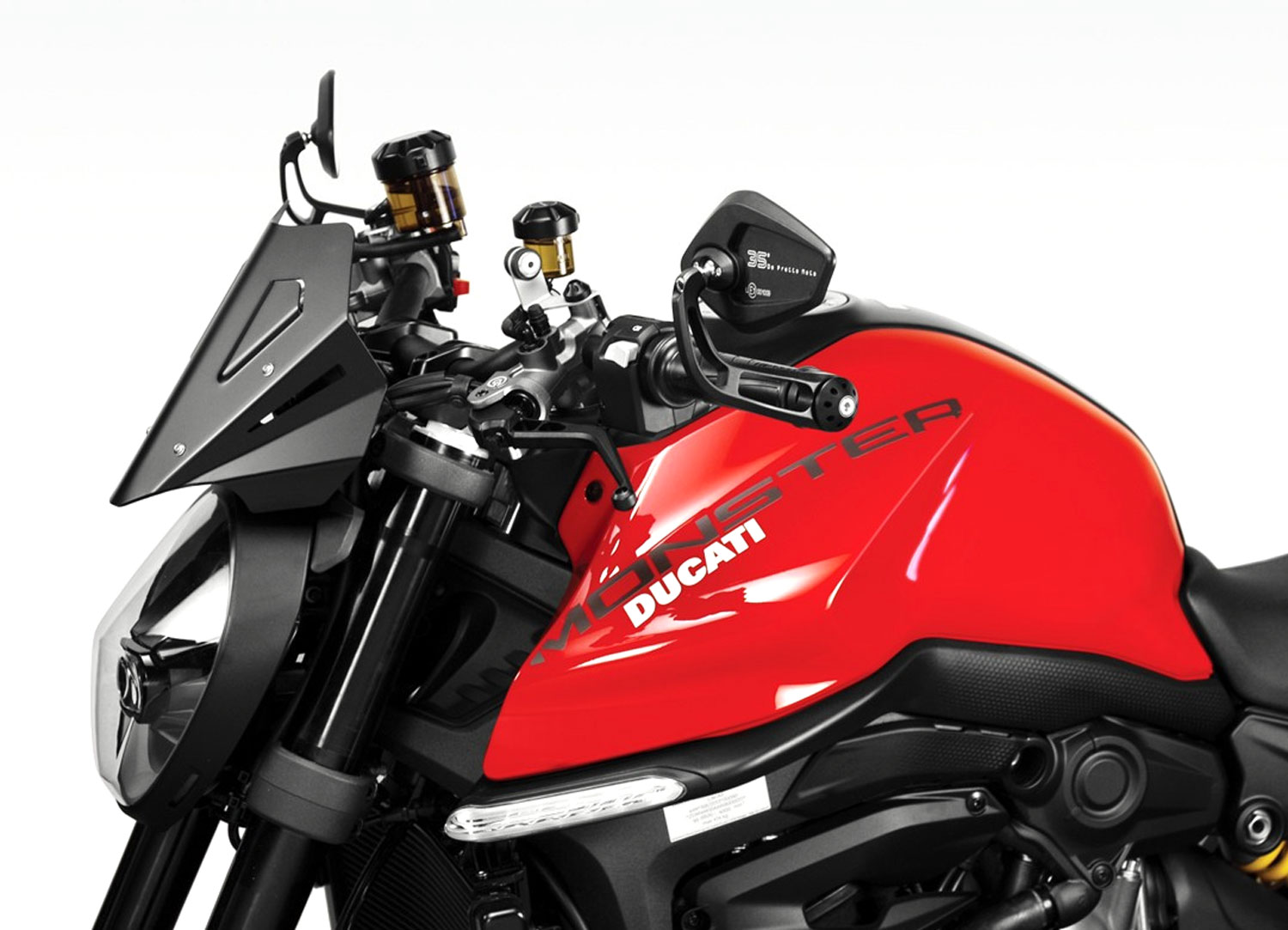 Maschera anteriore WARRIOR per Ducati Monster (2021-2025)