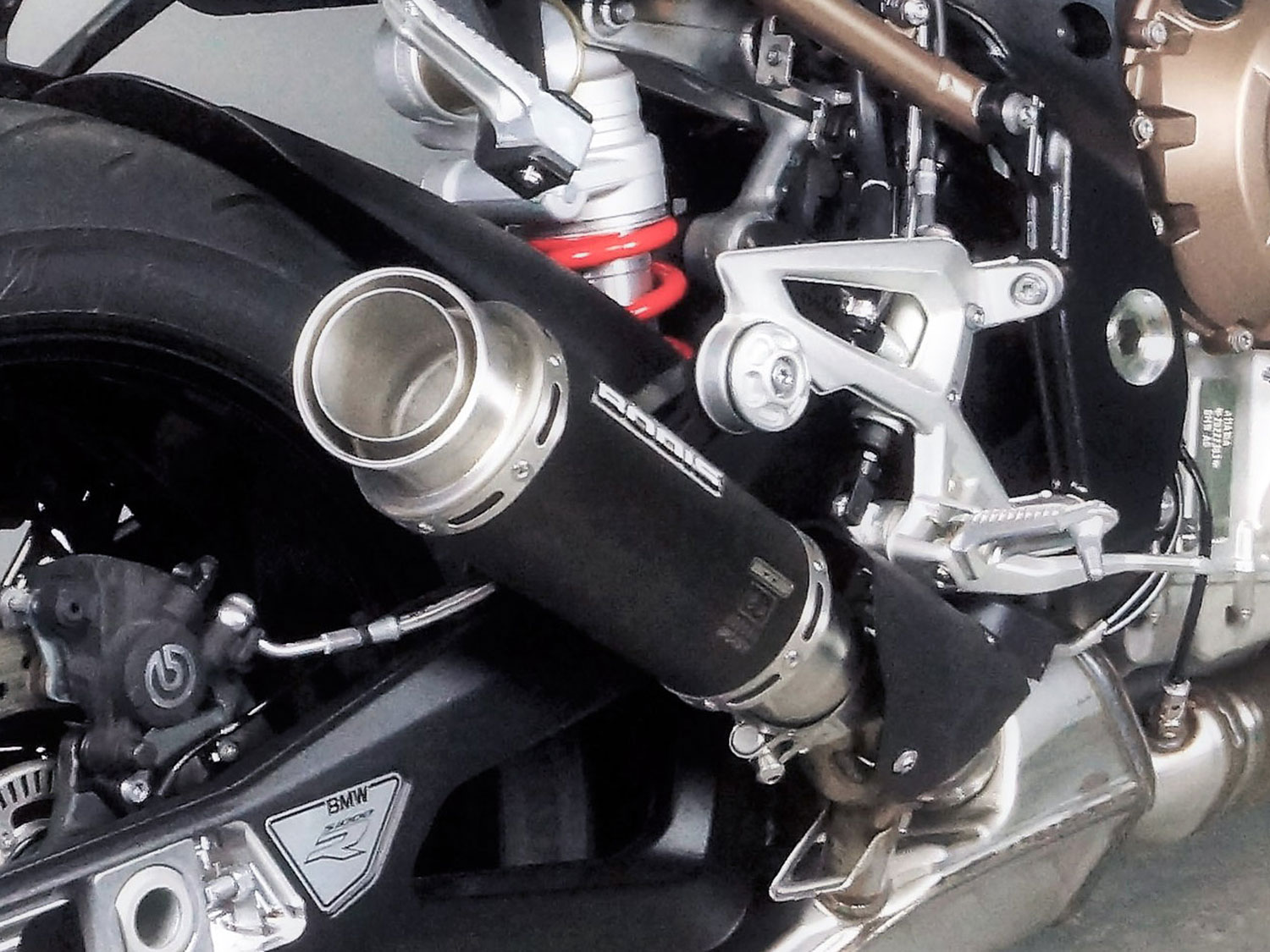 BODIS GPC-RS II per BMW S1000R | M1000R (2017-202020) in acciaio inossidabile nero