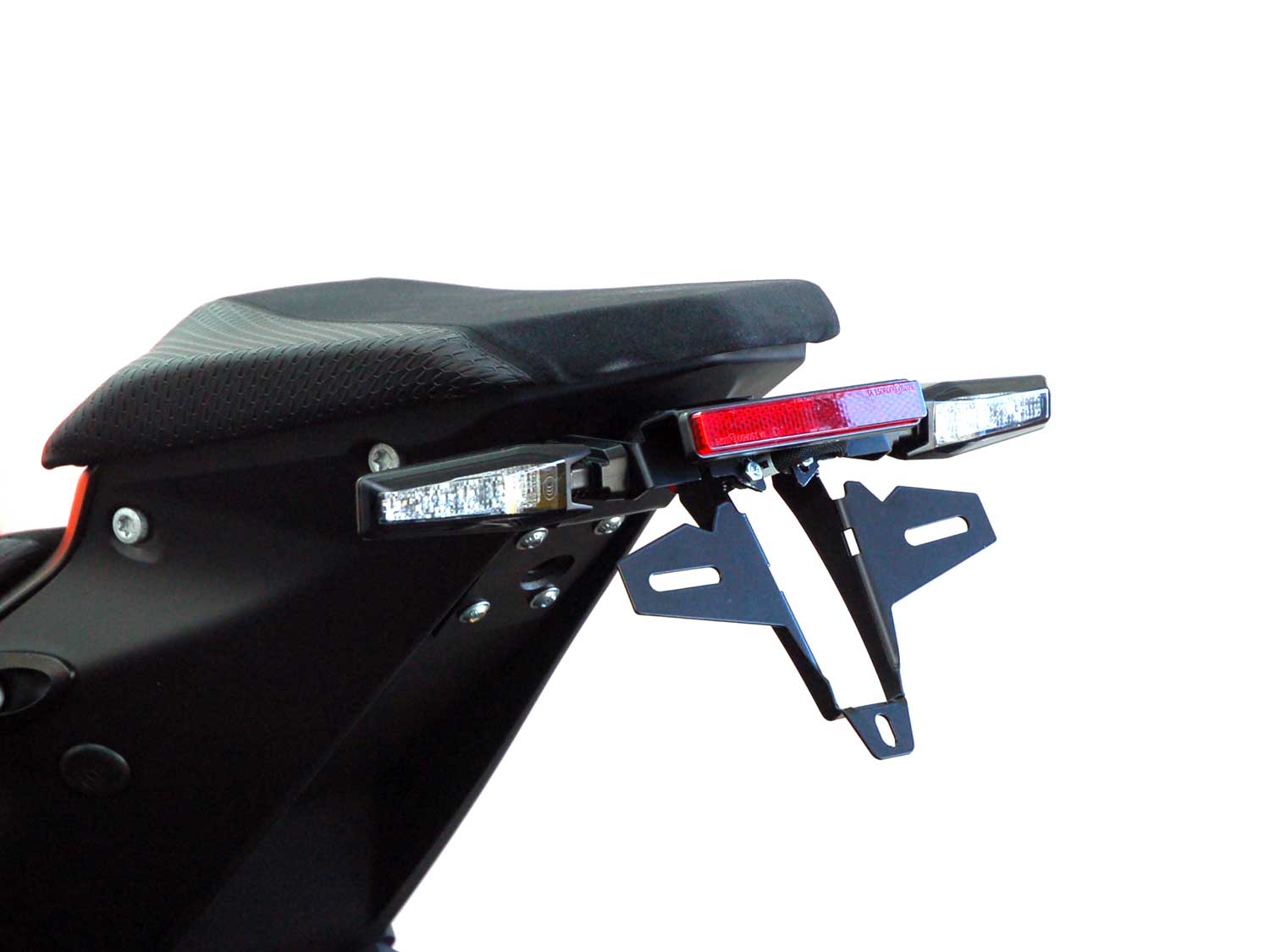 Portatarga IQ5 per KTM 1390 Super Duke R | EVO (2024-2026) per indicatori di direzione originali