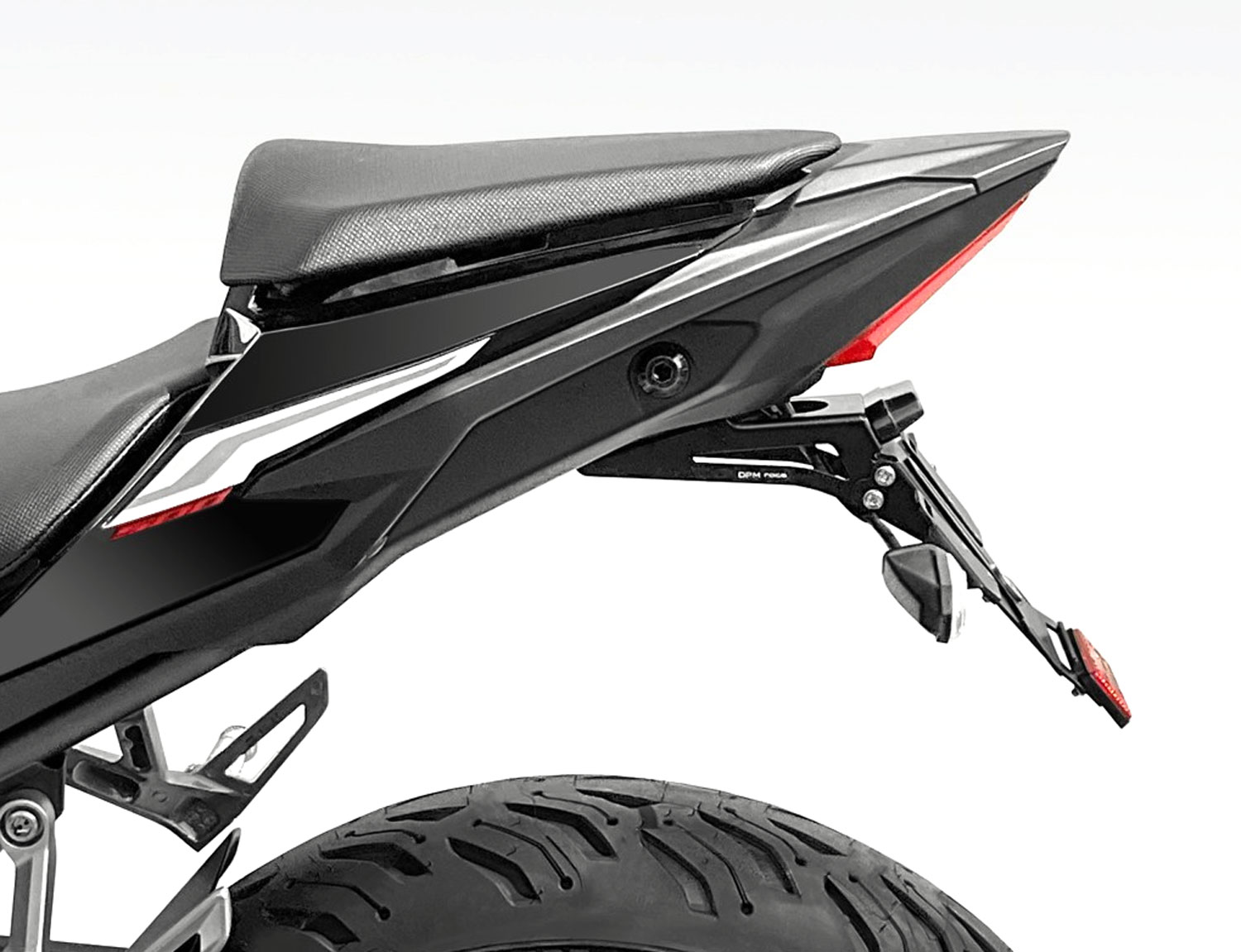 Portatarga per Honda CB500 Hornet (2024-2026) Portatarga per Honda CB500 Hornet (2024-2026)