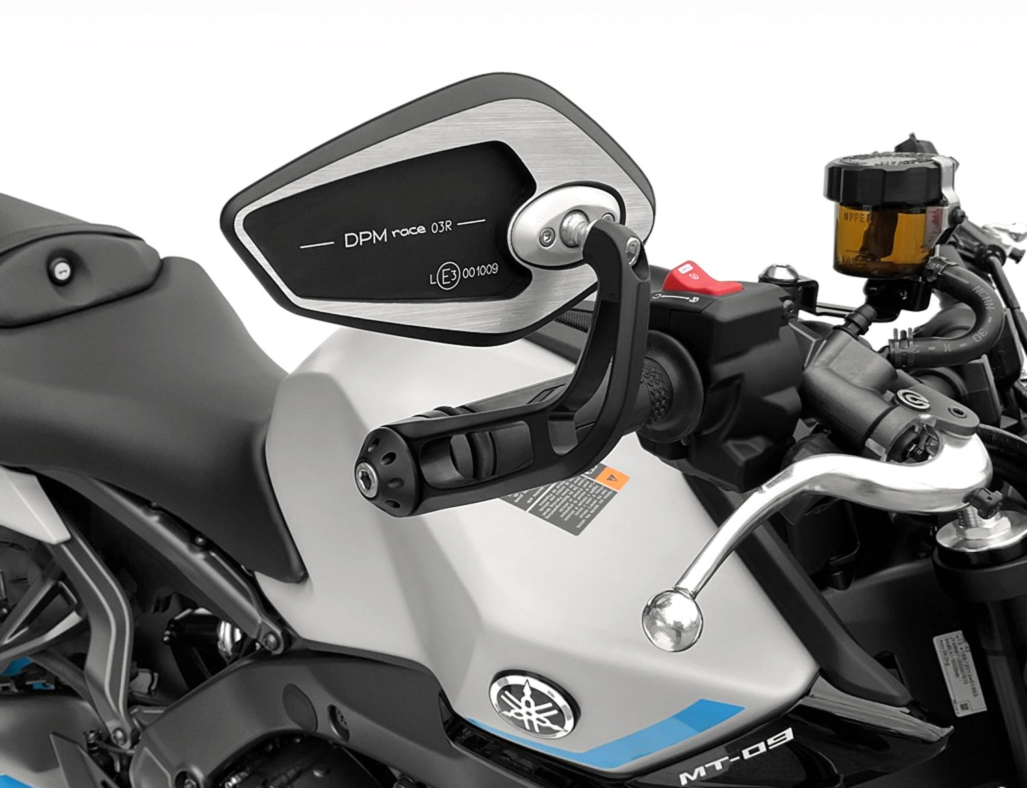 Specchietto retrovisore da manubrio EVO SS con zavorra per manubrio per Yamaha MT-09 (2024-2026)