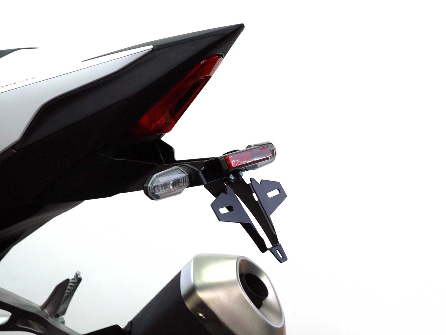 Portatarga IQ5 per Honda CB1000 Hornet (2025-2026) per indicatori di direzione accessori Portatarga IQ5 per Honda CB1000 Hornet (2025-2026) per indicatori di direzione accessori