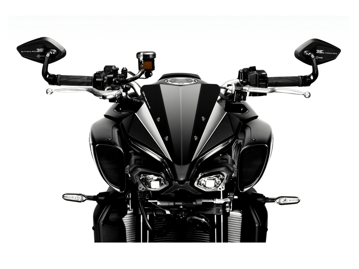 Specchio terminale Revenge SS con peso manubrio per Yamaha MT-10 (2022-2024) Specchio terminale Revenge SS con peso manubrio per Yamaha MT-10 (2022-2024)
