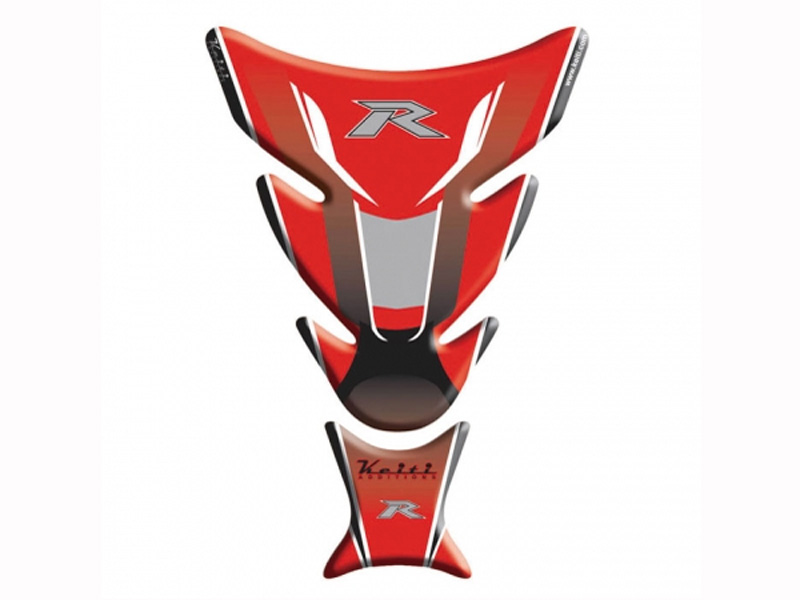 Tampone carburante Keiti per Kawasaki TKW-504R rosso