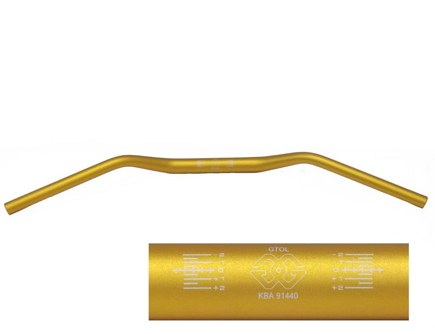 Manubrio GT oversize oro GTO-L-G