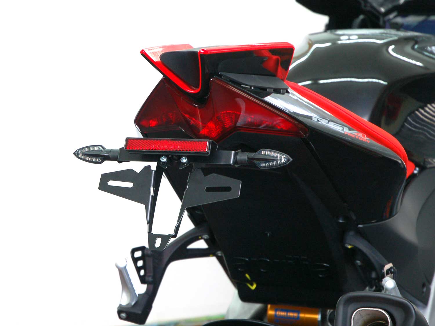 Portatarga IQ5 per Aprilia RSV4 1100 (2021-2024) (ZB) Portatarga IQ5 per Aprilia Tuono V4 1100 Factory (2021-2024) per ZB
