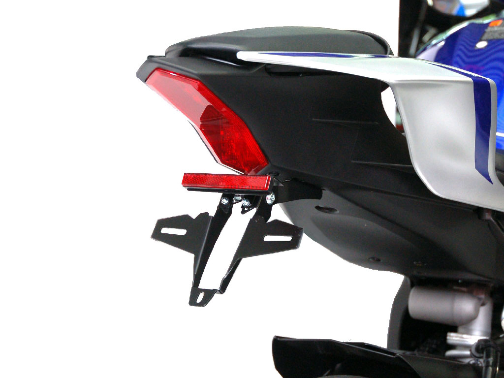 Porta targa IQ4 per Yamaha R6 (2017-2023) Kennzeichenhalter IQ4 für Yamaha R6 (2017-2023) für Originalblinker