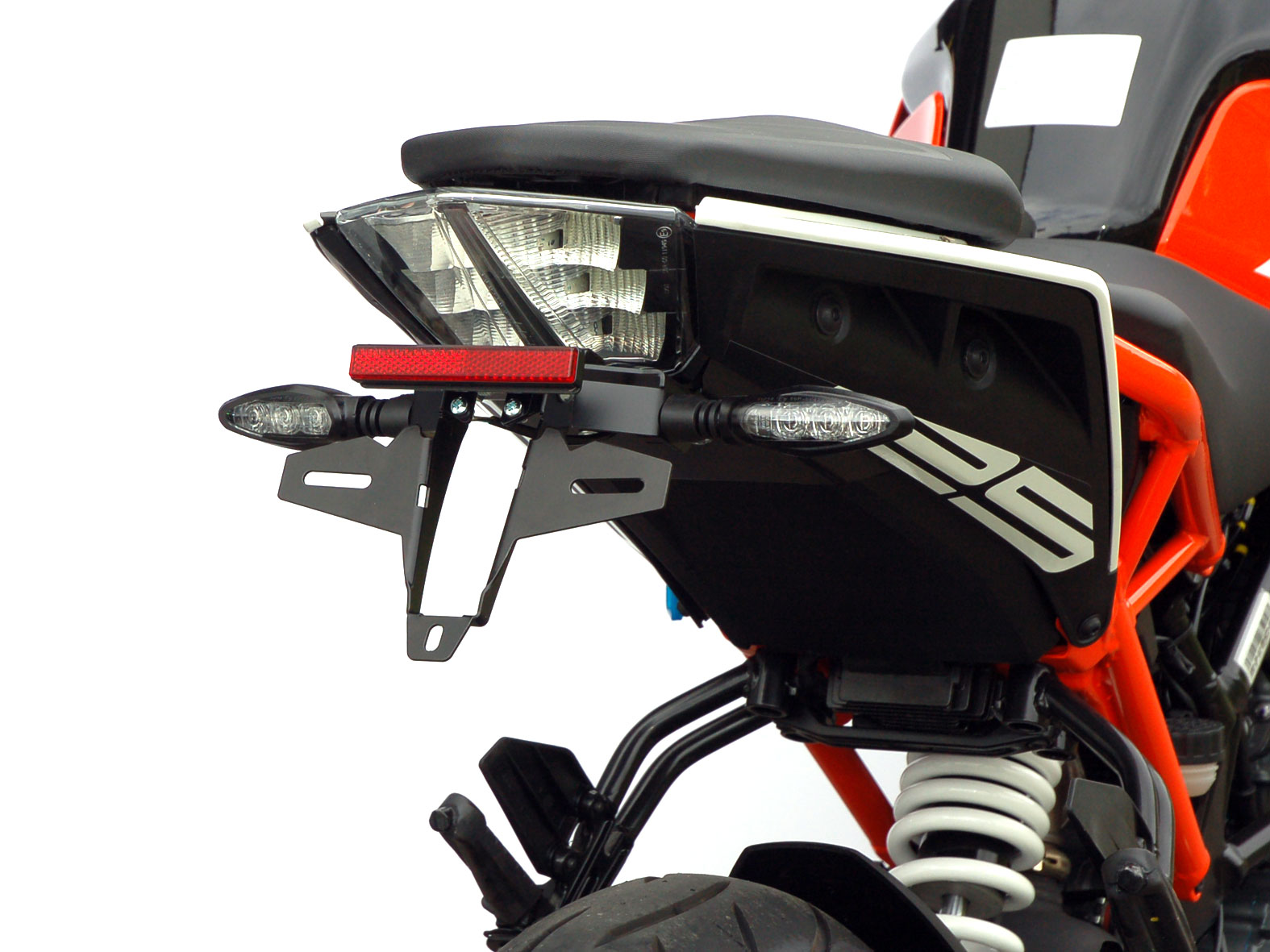 Porta targa IQ6 per KTM Duke 125 Duke 390 (2017-202020) Porta targa IQ6 per KTM Duke 125 Duke 390 (2017-202020)