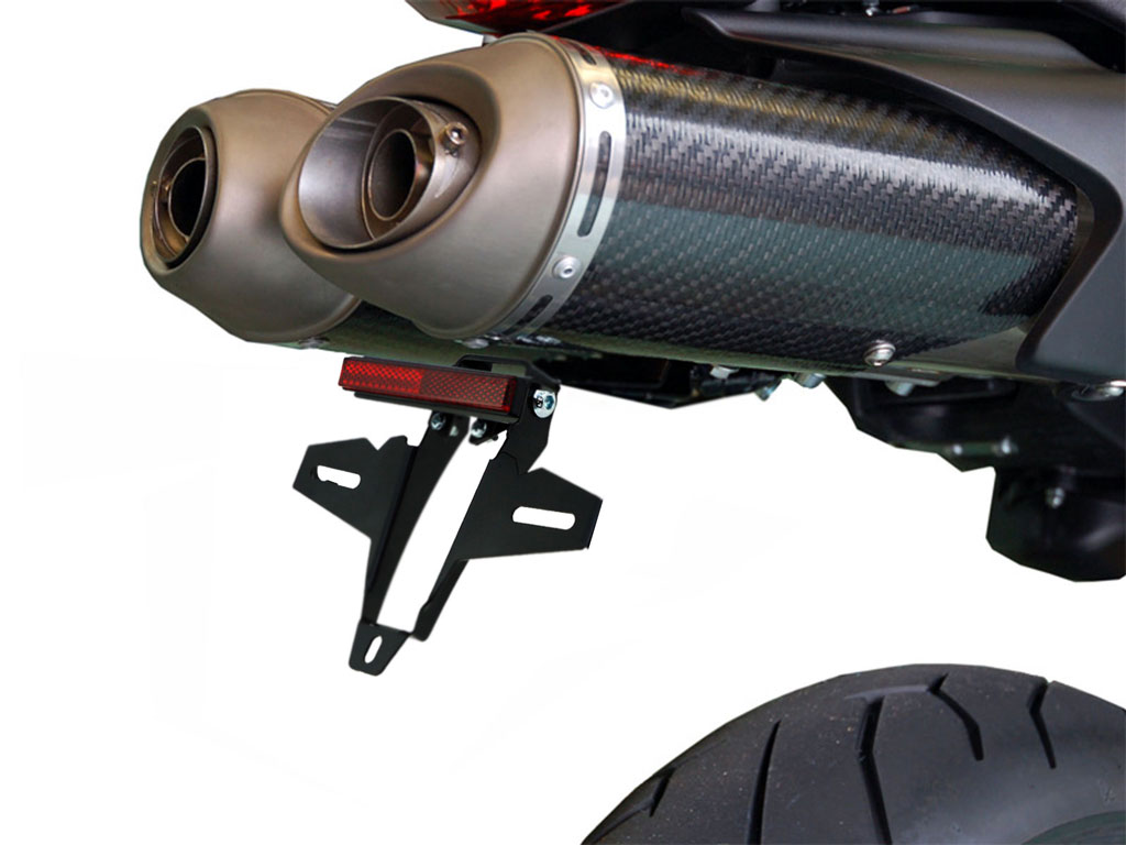 Porta targa IQ4 per Ducati Hypermotard 1100 | 796 Portatarga IQ4 per Ducati Hypermotard 1100 | 796 indicatori di direzione originali
