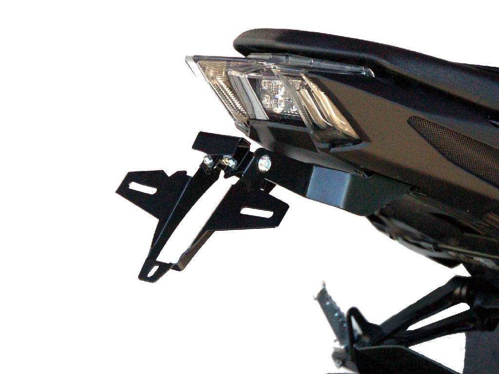 Porta targa IQ1 per Yamaha MT-09 (2017-202020) Kennzeichenhalter IQ1 für Yamaha MT-09 (2017-2020) für Originalblinker