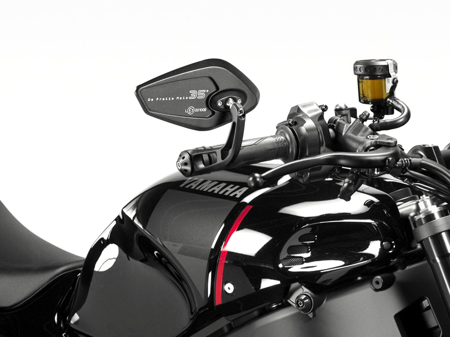 Specchio terminale Revenge SS con peso manubrio per Yamaha XSR900 (2022-2023)