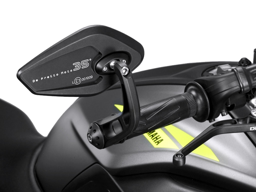 Specchio a barra Revenge SS con peso al manubrio per i modelli Yamaha MT