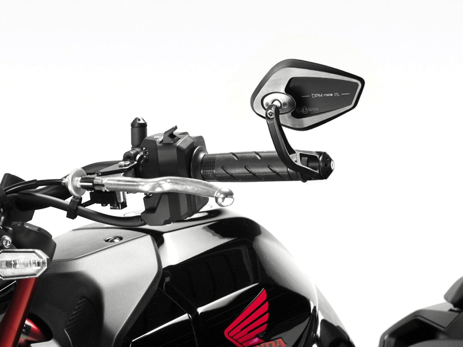 Specchio terminale Revenge SS EVO con peso manubrio per Honda CB750 Hornet (2023-2026)