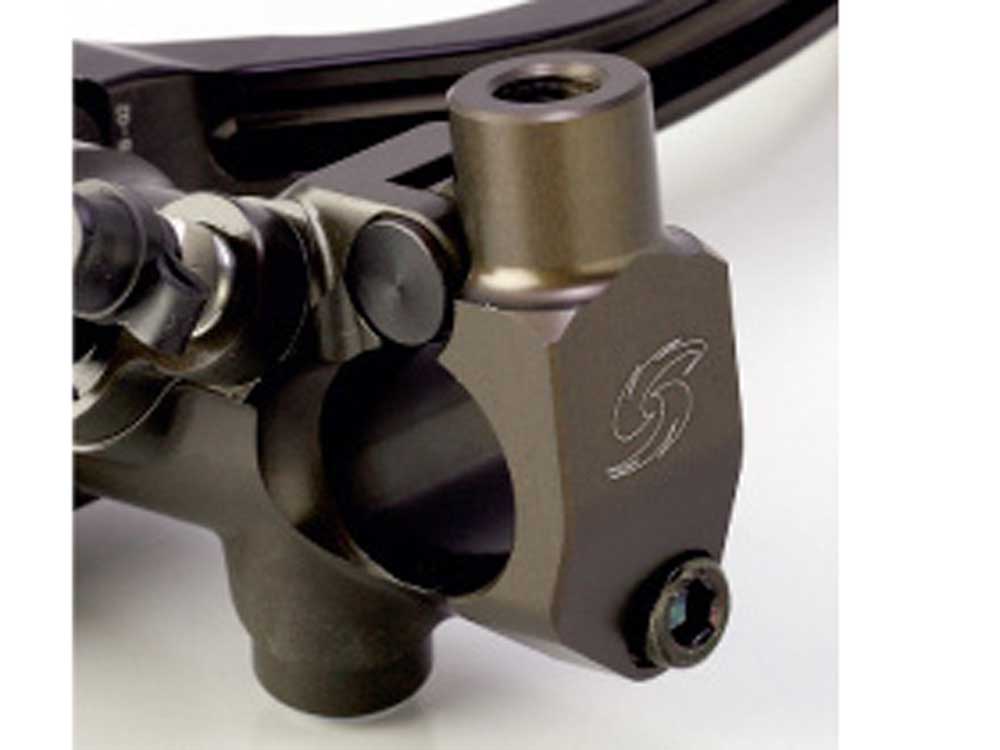 Pompa freno radiale VRC 19 mm Morsetto Power Short 130 mm con staffa per specchio