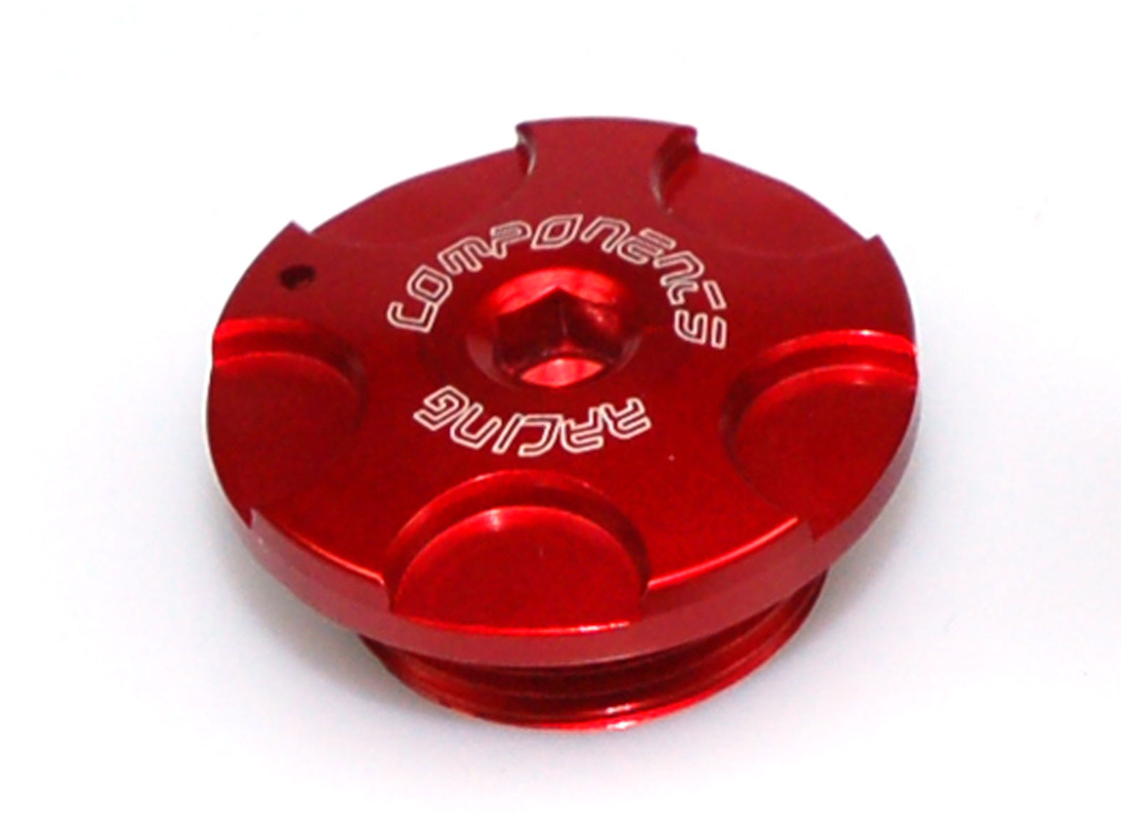 Öleinfüllschraube M20x2.5 für Ducati Honda Kawasaki Triumph Yamaha rot