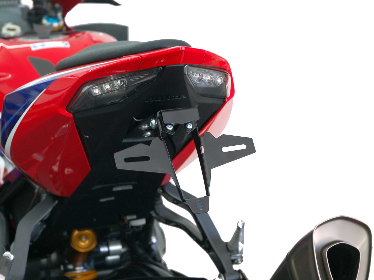 Porta targa IQ1 per Honda CBR1000RR-R | SP (2020-2026) (OB) (D) Porta targa IQ1 per Honda CBR1000RR-R | SP (2020-2026) (OB) (D)