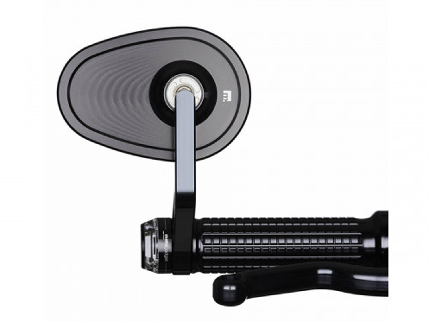Manubrio fine specchio motogadget motogadget mo.view strada senza vetro per il peso del manubrio Manubrio fine specchio motogadget motogadget mo.view strada senza vetro per il peso del manubrio