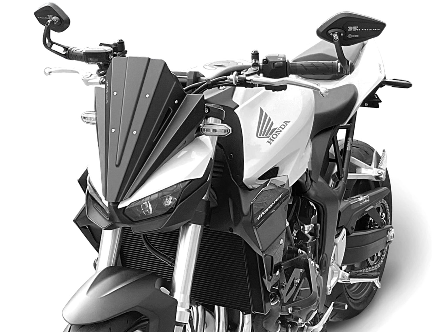 Maschera anteriore WARRIOR per Honda CB1000 Hornet (2025-2026) Maschera anteriore WARRIOR per Honda CB1000 Hornet (2025-2026)