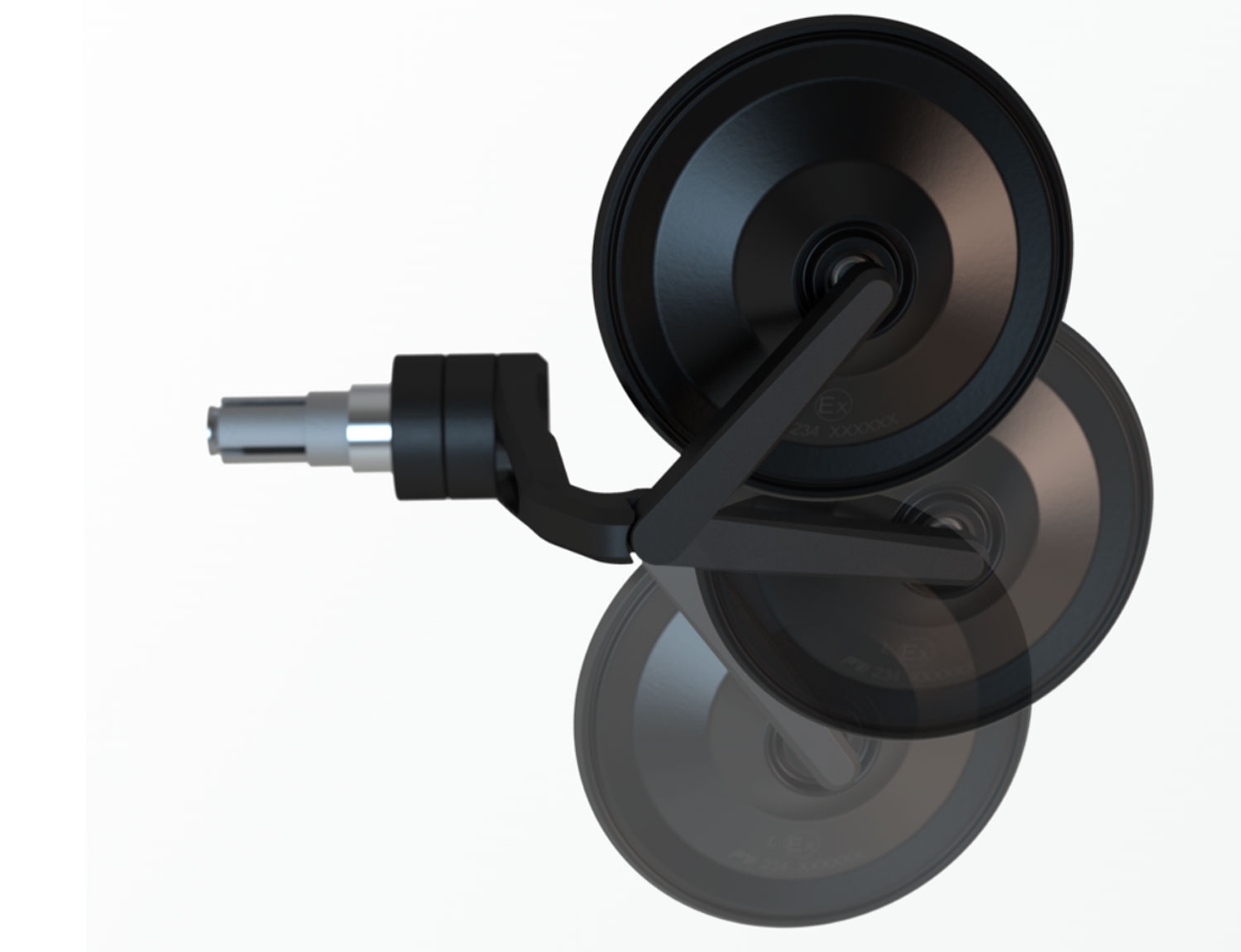 Lenkerendenspiegel Circula S Force Evo 12-22mm