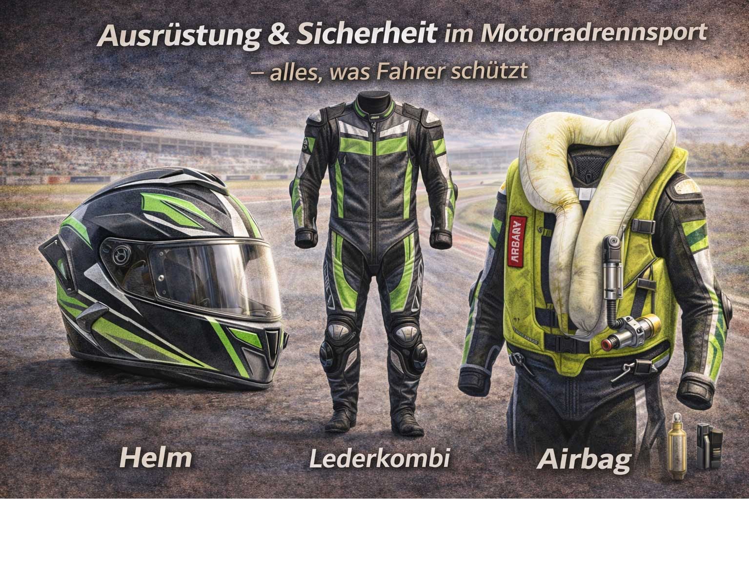 Equipamiento y seguridad en las carreras de motos: todo lo que protege a los pilotos