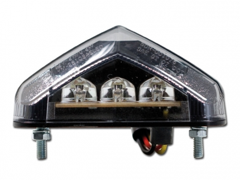 Fanale posteriore | luce di stop con luce targa TecBike 2 Fanale posteriore | luce di stop con luce targa TecBike 2